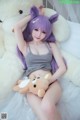 Sally多啦雪 Cosplay Keqing 刻晴 Lingerie Ver.