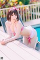 [霜月shimo] Megumi Kato 加藤恵 Swimsuit Version